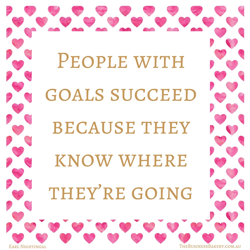 People with goals succeed